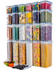 FRESHKEEPER AIRTIGHT FOOD STORAGE CONTAINERS SIZE MIX 24 PACK FC24 - CLEAR New