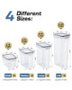 FRESHKEEPER AIRTIGHT FOOD STORAGE CONTAINERS SIZE MIX 24 PACK FC24 - CLEAR New
