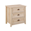 WALKER EDISON HAZEL MODERN FARMHOUSE DRAWER NIGHTSTAND WHITE OAK - WHITE OAK