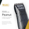 Wahl Professional Peanut Corded Trimmer Compact Lightweight Powerful Motor New