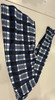CENTRO MEN'S PLAID FLANNEL LONG SLEEVE SHIRT - SIZE: MEN XL - NAVY WHITE New