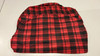 CENTRO MEN'S PLAID FLANNEL LONG SLEEVE SHIRT - SIZE: MEN XL - RED BLACK New