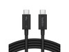 Belkin Connect 3.3' 240W 120Gbps Thunderbolt 5 USB-C Cable, Black