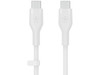 Belkin BoostCharge Flex 9.8' 60W USB-C to USB-C Cable, White