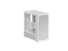 TRYX FLOVA White Mid-Tower ATX PC Case Breathable Fabric-Crafted Tempered Glass
