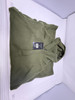 BLUE ICE MEN'S LOOSE FIT WAFFLE KNIT THERMAL HENLEY HOODIE - SIZE: MEN S - OLIVE New