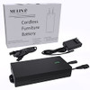 MULIN BATTERY PACK FOR RECLINER FURNITURE 4000MAH HIGH CAPACITY RECHARGEABLE