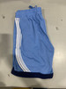 JUMPSTART BASKETBALL SHORTS WITH LIGHT BLUE WITH WHITE STRIPES AND NAVY TRIM - M New