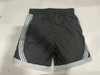 JUMP START BLACK AND SILVER STRIPES BASKETBALL SHORT - SIZE: MEN M New