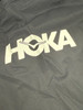 HOKA MEN'S FULL-ZIP WIND JACKET - SIZE: MEN S - BLACK New