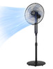 PELONIS 16" OSCILLATING PEDESTAL STAND UP FAN PFS40D6ABB - BLACK
