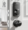 ULECOCE KEYLESS ENTRY KEYPAD DEADBOLT HANDLE SET U18 - BLACK