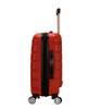 ROCKLAND MELBOURNE EXPANDABLE HARDSIDE CARRY ON SPINNER SUITCASE 20" - RED
