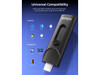 Nusyn NSU53 1TB External SSD / USB Drive - Up to 1050MB/s, 2-in-1 USB-C + USB-A,