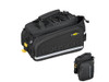 TOPEAK MTX REAR BICYCLE BAG SPACIOUS STORAGE AND EASY MOUNTING TT9635B - BLACK