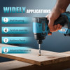 TILSWALL 20V CORDLESS IMPACT DRIVER, 260NM TORQUE BRUSHLESS, 3-SPEED - BLUE