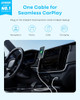 ANKER USB A TO USB C CABLE SEAMLESS CARPLAY CONNESCTION A8463 - BLACK