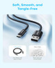 ANKER USB A TO USB C CABLE SEAMLESS CARPLAY CONNESCTION A8463 - BLACK