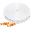 SMOLINK ETHERNET CABLE 50 FT CAT 8 CABLE 2000MHZ 40GBPS SFTP PATCH CORD WHITE