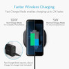 ANKER 10W WIRELESS CHARGER, QI-CERTIFIED, FAST-CHARGING - BLACK