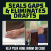ALIEN SEAL ALIEN DRAFT SEAL SET 49 FEET ANTI-DRAFT ADHESIVE FLEXIBLE - WHITE