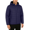 Galaxy by Harvic Men's Sherpa-Lined Hooded Puffer Jacket Zip, XL, Navy