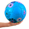 Vizari Soccer Ball Youth Adult Kids Sizes 3,4,5 Durable Soccer Ball - BLUE/PINK