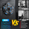 2025 Upgraded Music Boxing Machine - Interactive Punching Trainer - Black