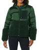 AMAZON ESSENTIALS WOMEN'S FULL-ZIP SHERPA FLEECE PUFFER JACKET GREEN - SIZE S New