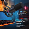 FIFINE USB GAMING MICROPHONE RGB DYNAMIC MIC K658 - BLACK