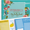 UNCONDITIONAL ROSIE MY BELLY BOOK | PREGNANCY JOURNAL MEMORY - FLOWERS PREGNANCY New
