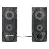 MANHATTAN USB POWERED RBG GAMING SPEAKERS STEREO SPEAKERS 168359 - BLACK