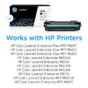 HP - 655A BLACK TONER CARTRIDGE WORKS HP COLOR LASERJET ENTERPRISE M652, M653 New