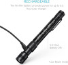 ANKER RECHARGEABLE BOLDER P2 LED PEN FLASHLIGHT, 120 LUMENS, IPX5 - BLACK