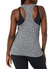 AMAZON ESSENTIALS WOMEN XS BLACK/DARK GRAY SPACE DYE (Set of 2) Tank Top New