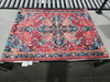 KATHY IRELAND HOME SOFT BRUSHED FLANNEL WASHABLE 30×72 RUNNERS RUG VINTAGE RUBY New