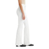 LEVIS LEVI'S WOMEN'S 726 HIGH RISE FLARE SOFT CLEAN WHITE 30 X 32 New