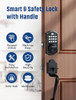 ELAMOR M19 Front Door Lock Set, Keyless Entry Deadbolt, Easy-to-Install - Bronze