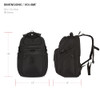 SWISSGEAR ENDURE SCANSMART 17" LAPTOP BACKPACK WGARMAN21 - BLACK NOIR