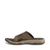 1015150 TEVA MEN'S M LANGDON SLIDE SANDALS SIZE 12 WALNUT