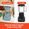 BELLA 10 SPEED COUNTERTOP BLENDER JUICER & SMOOTHIE MAKER YB-009C - SURF New
