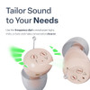 AUDIEN ATOM ONE OTC HEARING AIDS WIRELESS RECHARGEABLE FAT908 - BEIGE
