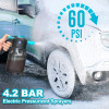 GENERIC ELECTRIC FOAM SPRAYER CAR WASH 68OZ/2L,60PSI - BLACK /BLUE