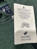 PACIFIC POLO CLUB FLEECE FULL-ZIP HOODIES - SIZE: MEN XL - FOREST GREEN New