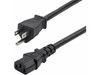 StarTech 8ft 2.4m Computer Power Cord NEMA 5-15P to IEC 60320 C13 AC Power Cable