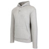 BLUE ICE PREMIUM CLOTHING MEN'S WAFFLE KNIT PULLOVER - SIZE: S - HEATHER GRAY New