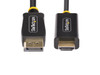 StarTech 6.6ft (2m) DisplayPort to HDMI Adapter Cable 6F-DP-HDMI-4K60-HDR