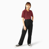 KP5519K Dickies Girls School Uniform Slim Fit Straight Leg Pants Black SIZE 10 New