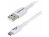 StarTech 6ft (1.8m) USB-A to USB-C Charging Cable, Charge & Sync, 3A, USB 2.0,
