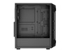 Gamdias AURA GC1 ELITE ARGB, ATX PC case, Tempered Glass Side Panel, 4 ARGB